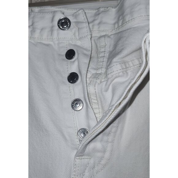Levi's 501 (31 x 32) White button fly Red tag - Picture 5 of 14